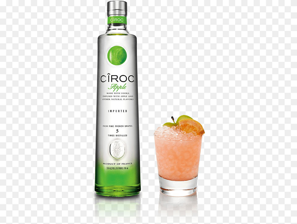 Ruby Apple With Ciroc Apple Apple Ciroc, Alcohol, Beverage, Liquor, Gin Free Png