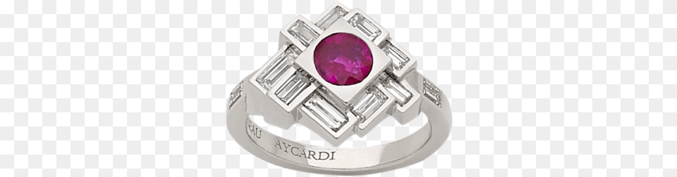 Ruby Geometric Ring Cleor Bague, Accessories, Gemstone, Jewelry, Silver Png