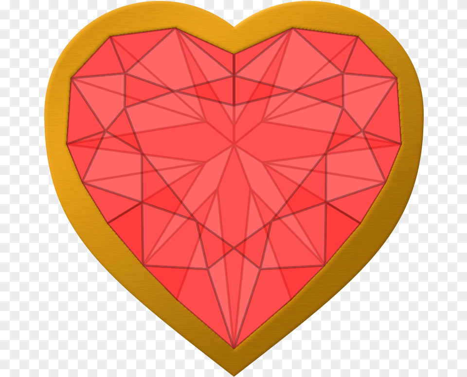 Ruby Heart Partners Heart Free Png
