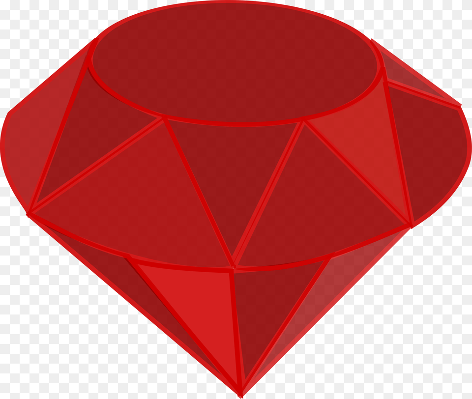 Ruby No Shading Icons, Accessories, Diamond, Gemstone, Jewelry Free Png