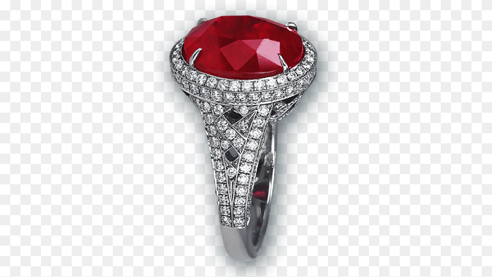 Ruby Oval Shaped Ring, Accessories, Diamond, Gemstone, Jewelry Free Png Download