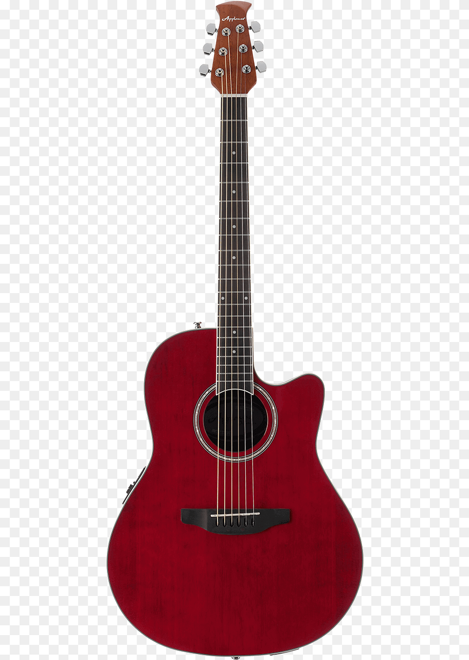 Ruby Red Ovation Applause, Guitar, Musical Instrument, Bass Guitar Free Png Download