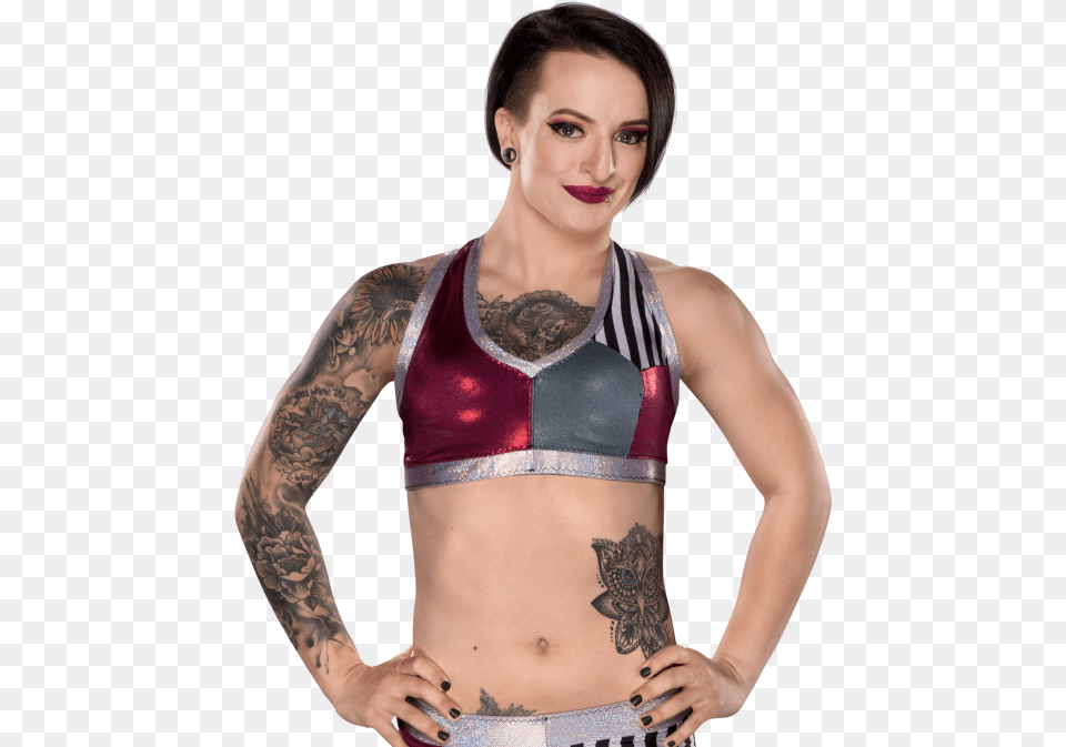 Ruby Riot Pro Ruby Riot Wrestler, Underwear, Bra, Clothing, Tattoo Free Png