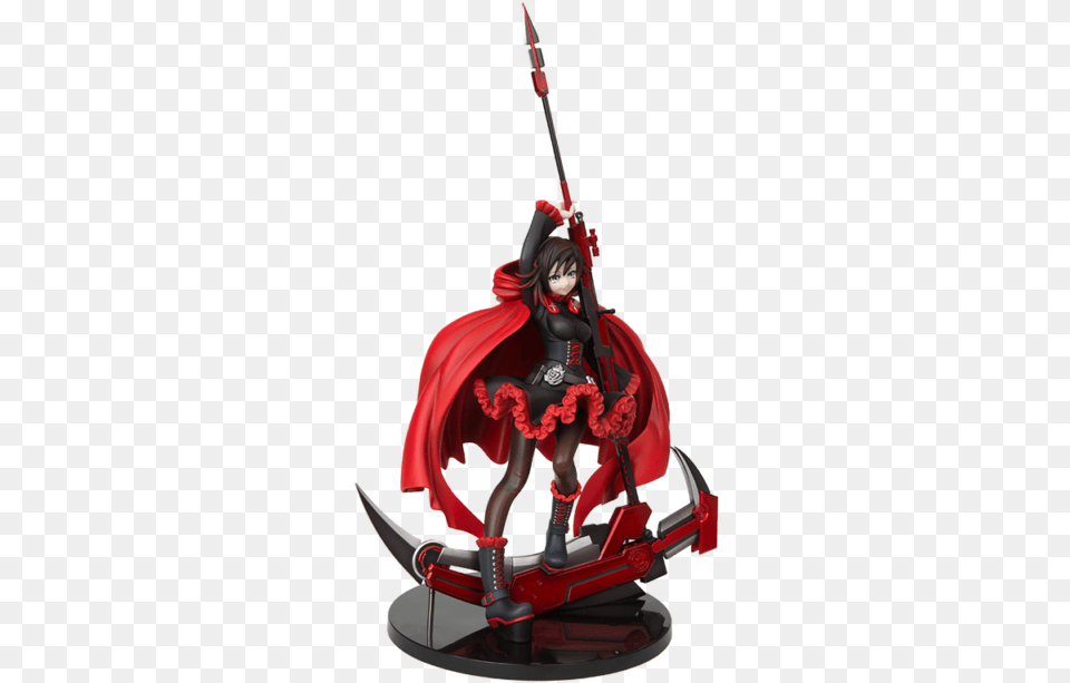 Ruby Rose 18th Pvc Figure Figurine, Clothing, Costume, Person, Weapon Free Png Download