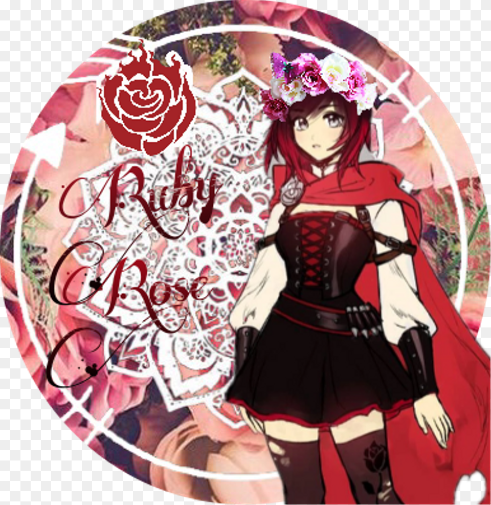 Ruby Rose Icon Art Goes To Rooster Teeth Ruby Rose, Publication, Book, Comics, Adult Free Png