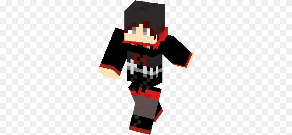 Ruby Rose Skin Minecraft Free Transparent Png
