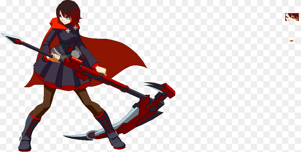 Ruby Rose Sprite, Person, Book, Comics, Publication Free Png