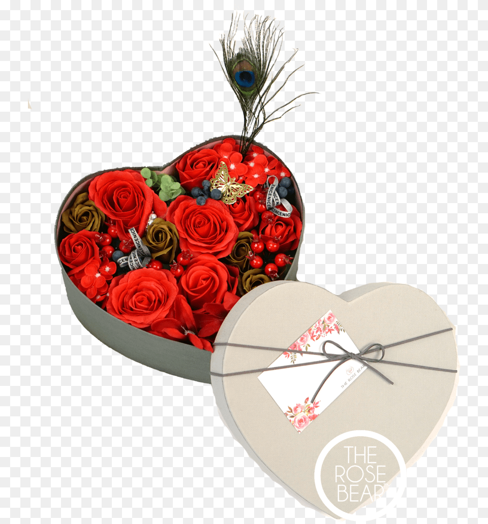 Ruby Roses In A Heart Box Portable Network Graphics, Flower, Flower Arrangement, Flower Bouquet, Plant Png