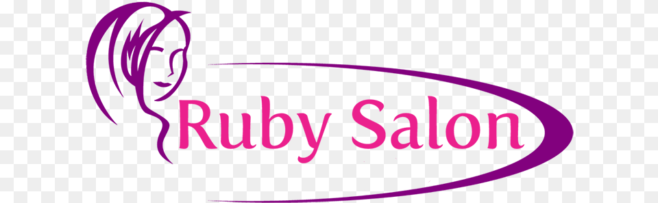 Ruby Salon Hair Salon, Purple, Logo, Light Free Png