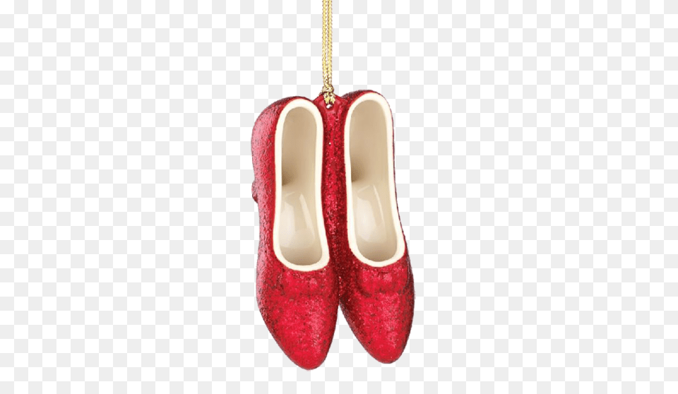 Ruby Slipper Ornament Lenox, Clothing, Footwear, Shoe, High Heel Png Image