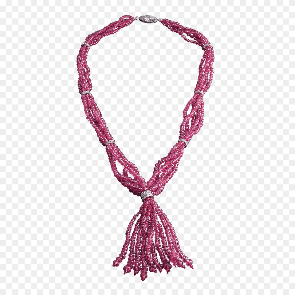 Ruby Tassel Necklace Carats, Accessories, Bead, Bead Necklace, Jewelry Free Png