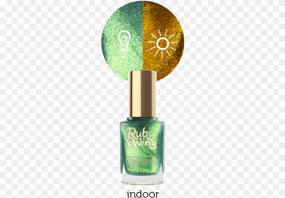 Ruby Wing Solar Active Nail Polish, Cosmetics, Bottle, Perfume Free Transparent Png