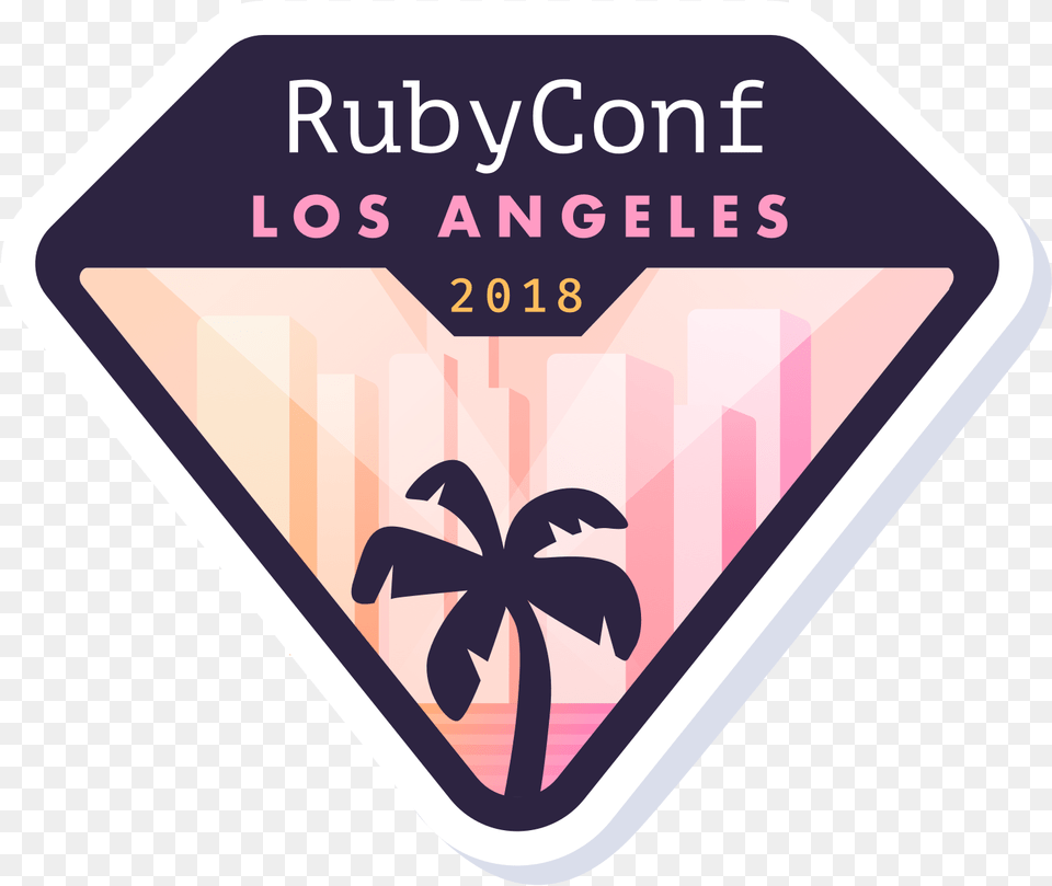Rubyconf 2018 Logo Original Rubyconf 2018, Sticker, Symbol, Badge Png Image