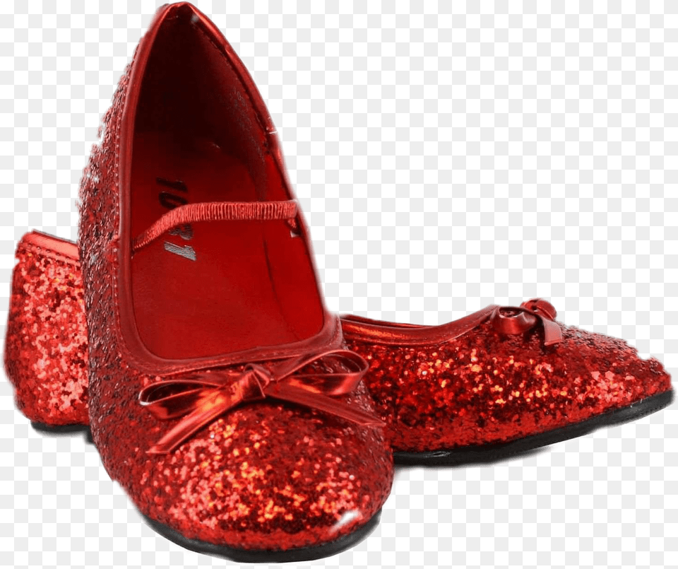 Rubyslippers Glitter Alice In Wonderland Red Shoes, Clothing, Footwear, High Heel, Shoe Free Png