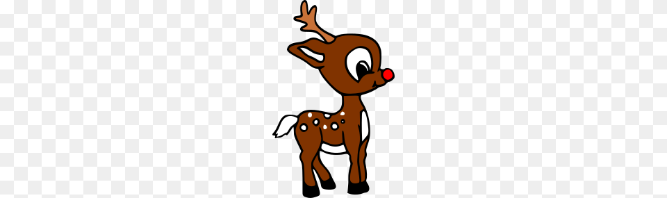 Rudolph Big Heads Unique Designs, Animal, Deer, Mammal, Wildlife Png