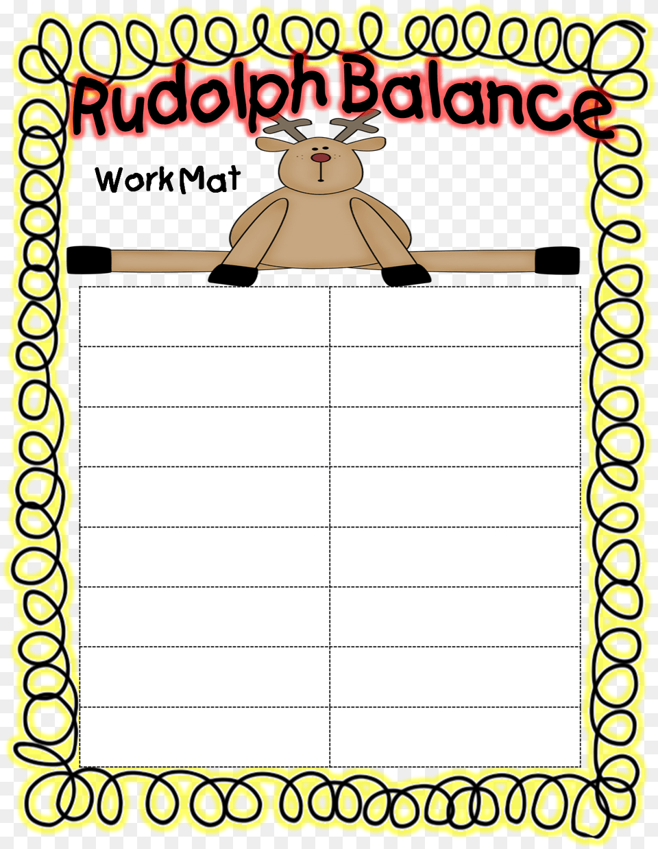 Rudolph Characters Balancing Addition Equations 1st Grade Christmas Rhyming Words, Text Png