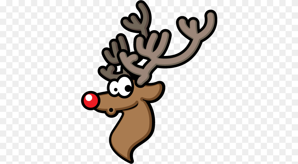 Rudolph Clip Art, Animal, Deer, Mammal, Wildlife Png