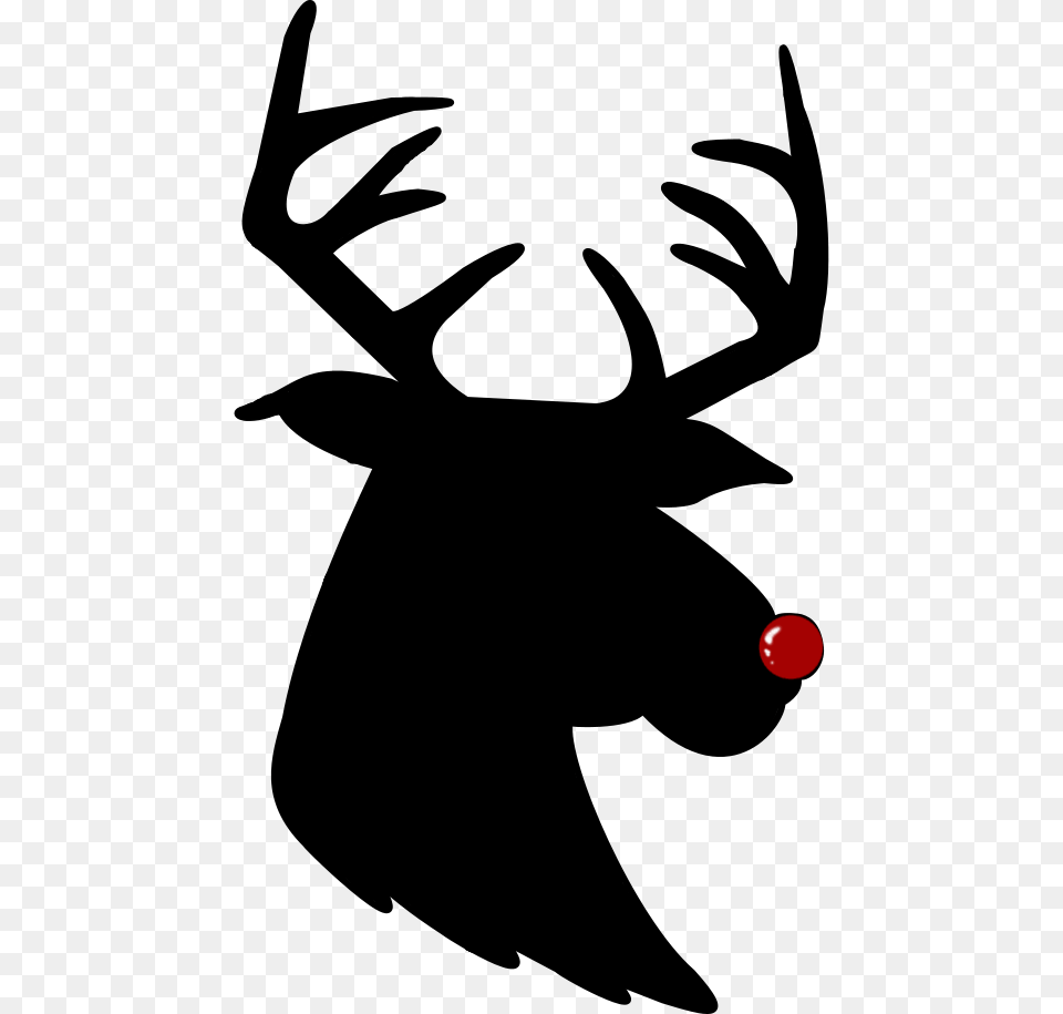 Rudolph Gift Tags For Christmas Elk, Animal, Deer, Mammal, Wildlife Png Image