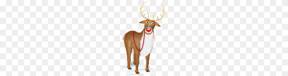 Rudolph Icon, Animal, Deer, Mammal, Wildlife Free Png