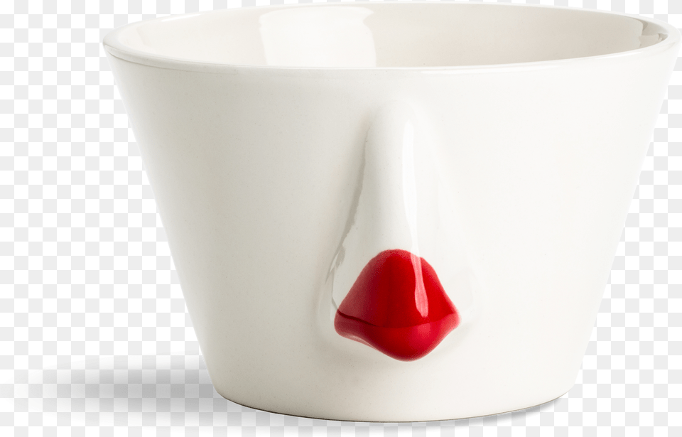 Rudolph Nose Tongue, Art, Cup, Porcelain, Pottery Free Png