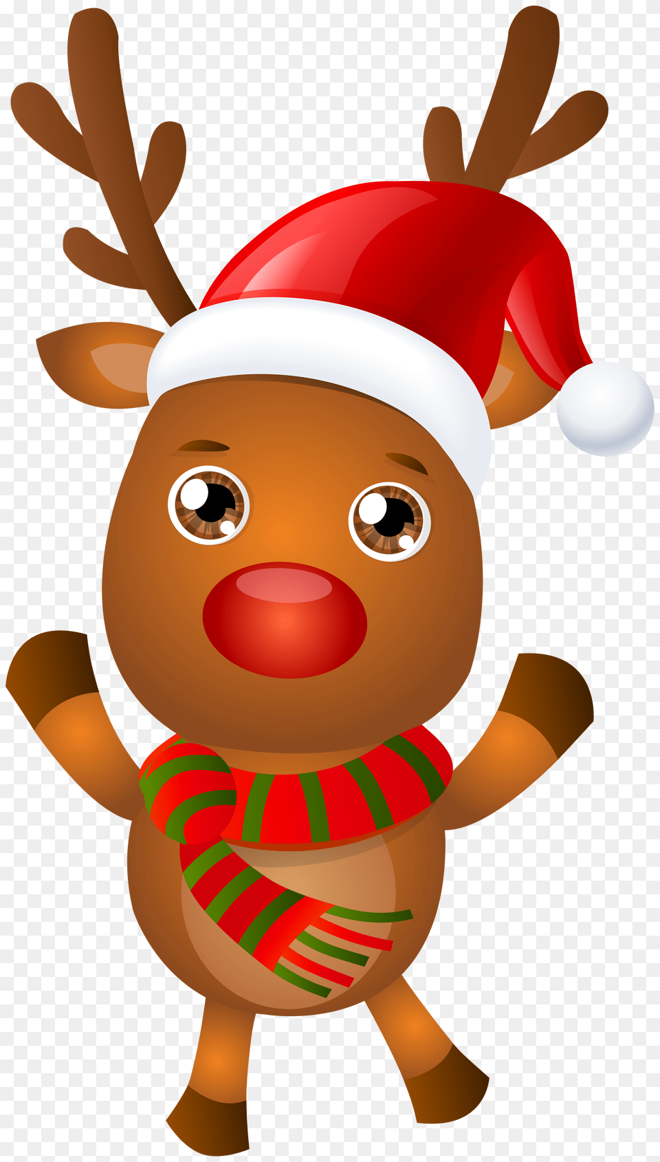 Rudolph Reindeer Clip, Elf, Food, Sweets, Baby Free Png