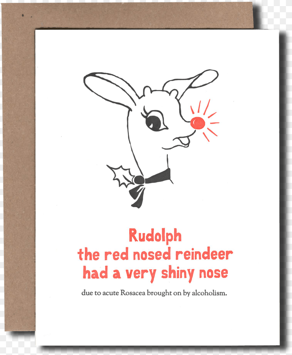 Rudolph S Red Nose Cartoon, Advertisement, Poster, Animal, Bear Free Png Download