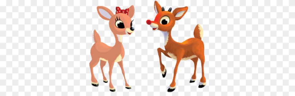 Rudolph The Red Nosed Reindeer 102 Lovely, Animal, Deer, Mammal, Wildlife Free Png