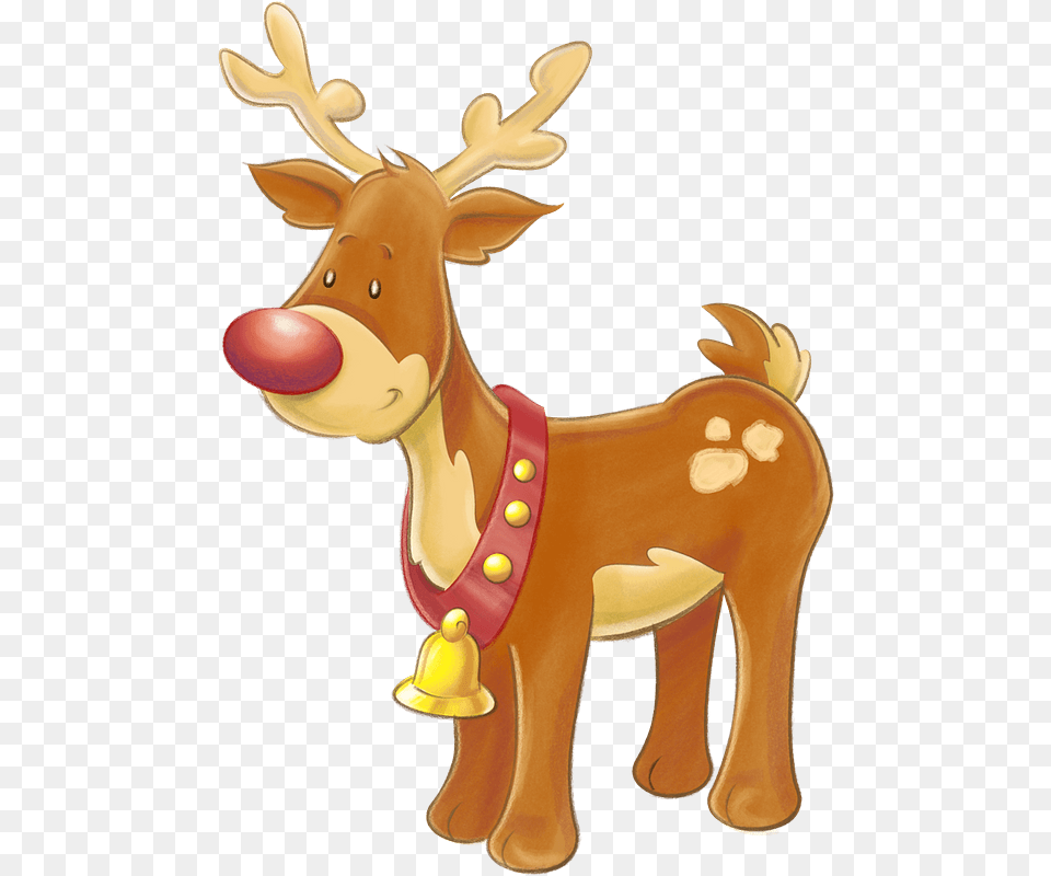 Rudolph The Red Nosed Reindeer Rudolph The Reindeer, Animal, Deer, Mammal, Wildlife Free Png Download