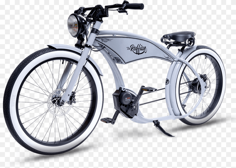 Ruff Cycles Ruffian Silvergrey Angle Front, Machine, Spoke, Wheel, Motorcycle Free Png Download
