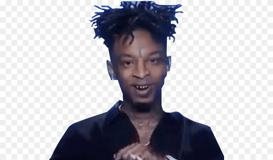 Ruff Drafti Cant Mess With This Image But Maybe U Can 21 Savage News Interview, Head, Person, Adult, Face Free Png Download