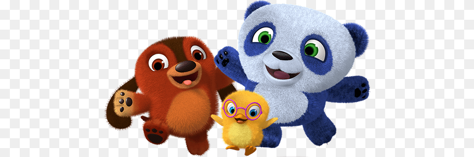 Ruff Ruff Tweet And Dave Laughing, Plush, Teddy Bear, Toy Png Image