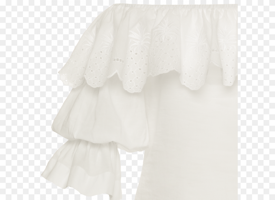 Ruffle, Blouse, Clothing, Home Decor, Linen Png