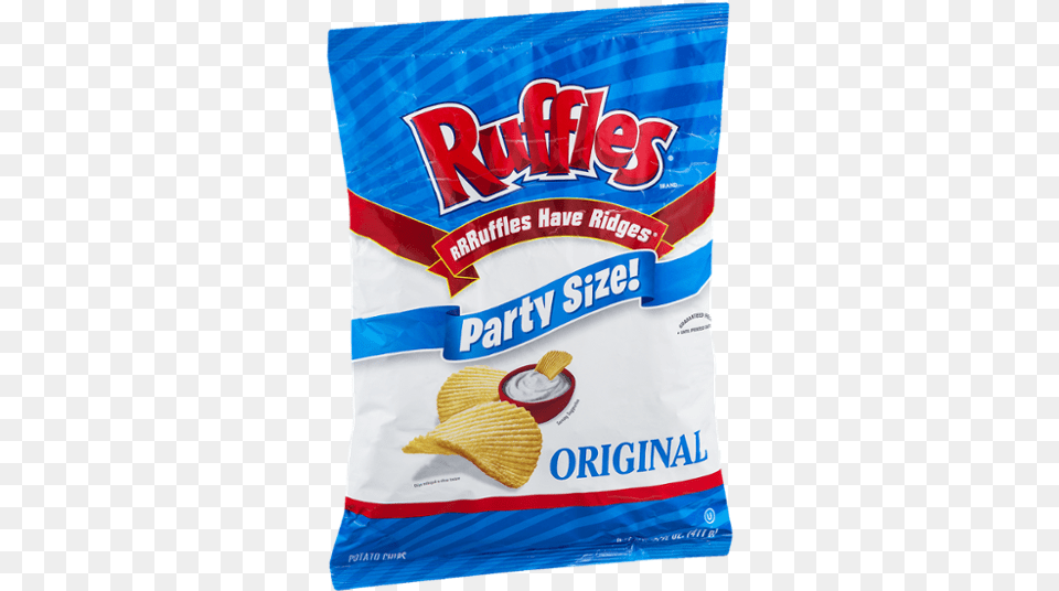 Ruffles Party Size, Food, Snack, Bread Png