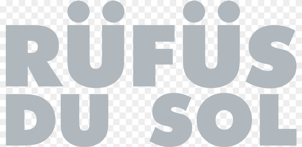 Rufus Du Sol Logo, Letter, Text, Number, Symbol Free Png