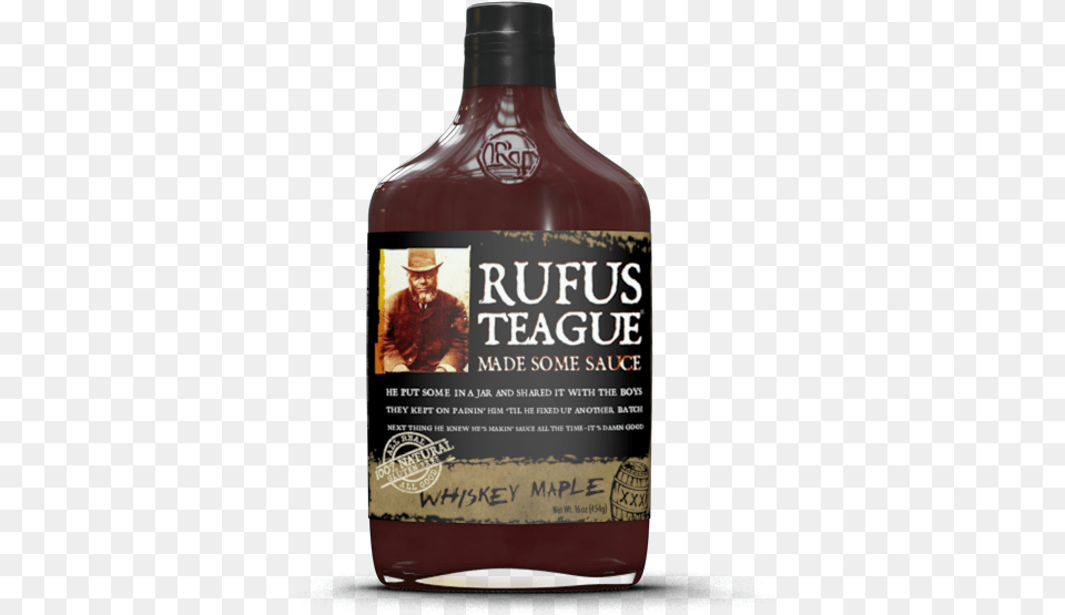 Rufus Teague Bbq Sauce Apple Mash, Food, Alcohol, Beverage, Liquor Free Transparent Png