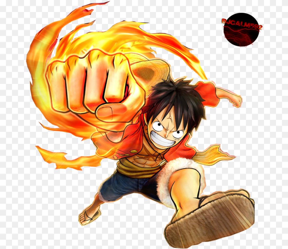 Rufy Wallpaper Titled Gomu Gomu No Luffy One Piece Luffy, Book, Comics, Publication, Baby Free Png