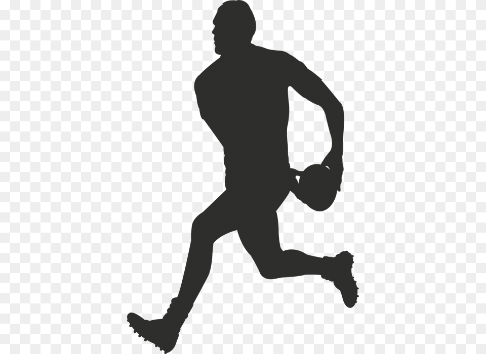 Rugby, Silhouette, Adult, Male, Man Free Png