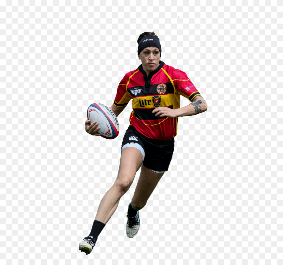 Rugby, Ball, Shorts, Rugby Ball, Person Free Png Download