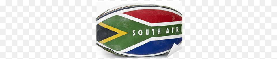 Rugby Ball With South Africa Flag Wall Mural Pixers Rugby Ball, Rugby Ball, Sport Free Png Download