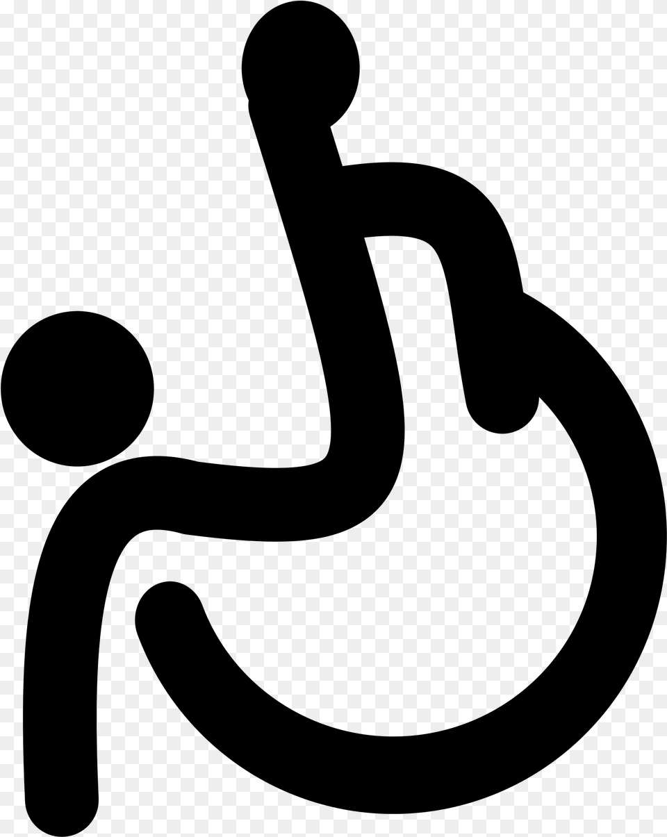 Rugby En Silla De Ruedas Logo Download Wheelchair Rugby Icon, Gray Free Transparent Png