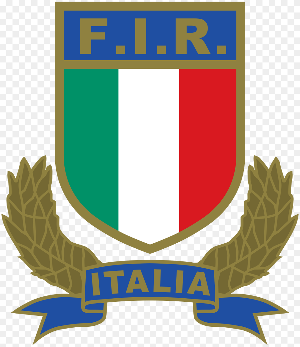 Rugby Federation Italy Logo, Emblem, Symbol, Badge Png Image
