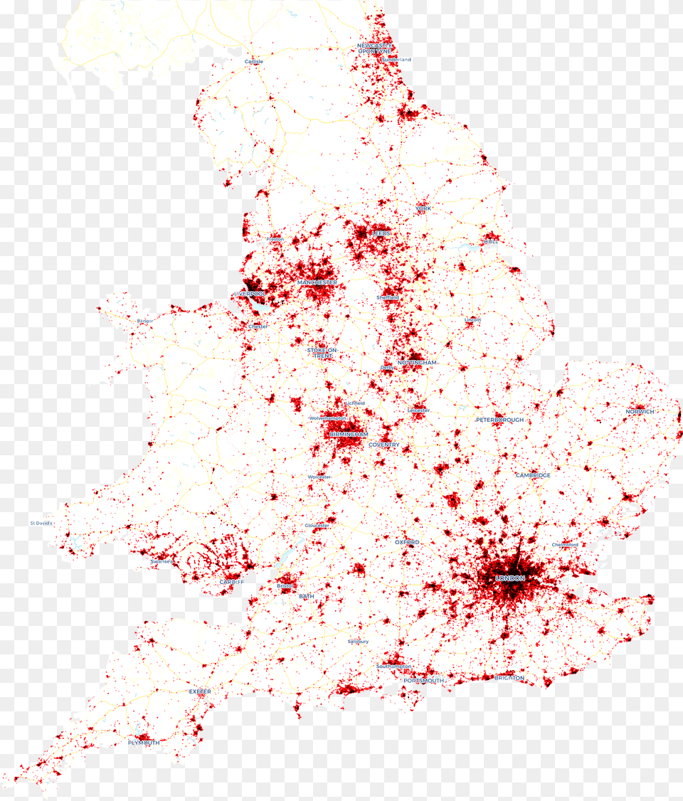 Rugby League Teams Uk Map, Chart, Plot, Atlas, Diagram Free Png Download