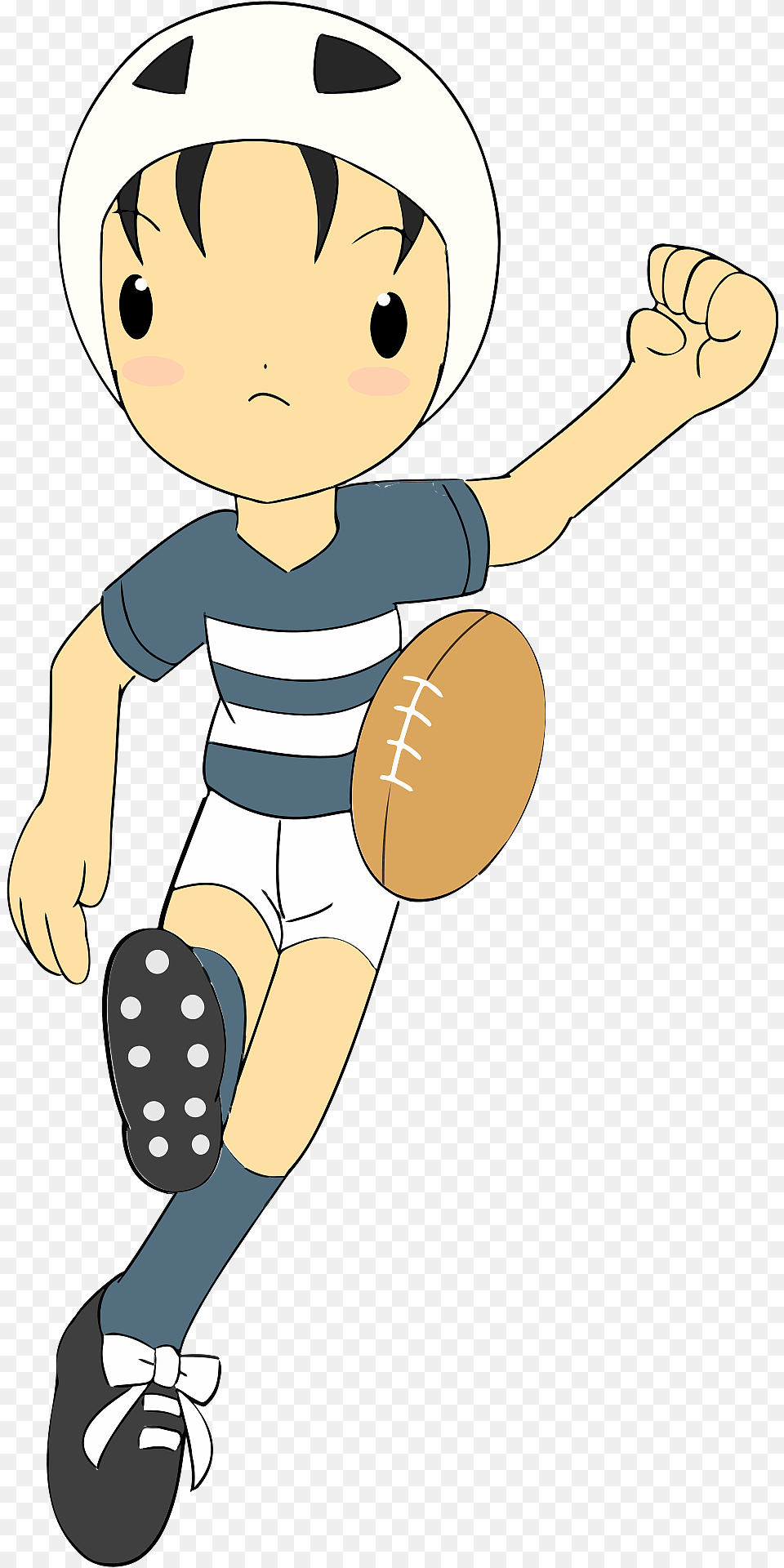 Rugby Player Clipart, Baby, Person, Face, Head Png Image