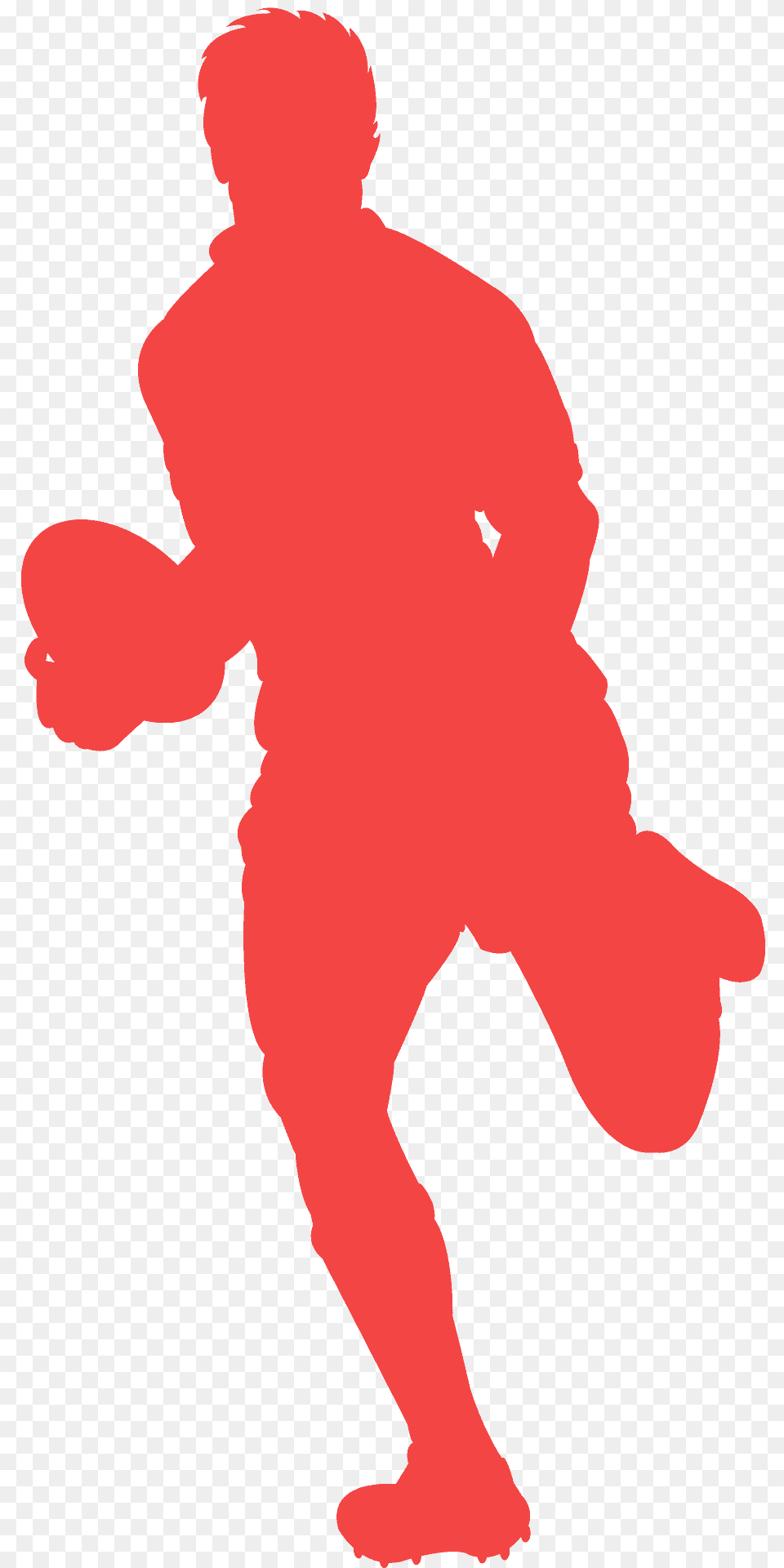 Rugby Player Silhouette, Adult, Male, Man, Person Png Image