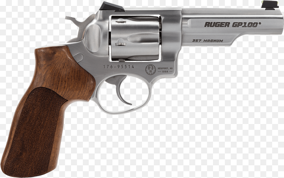 Ruger 1754 Kgp141mcf 357 Ruger Gp100 Match Champion, Firearm, Gun, Handgun, Weapon Png Image