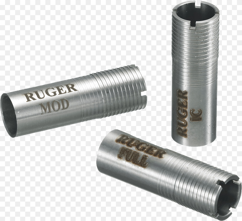 Ruger Conversion Choke Tube Set Ruger 28 To 410 Rug 410 Conv Tube Set Rl Aluminium, Cylinder, Dynamite, Weapon Free Png Download
