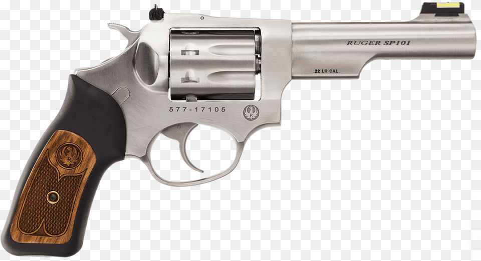Ruger Sp101 22lr Rug 5765 Ksp2428 22lr 42 As Ss, Firearm, Gun, Handgun, Weapon Free Png