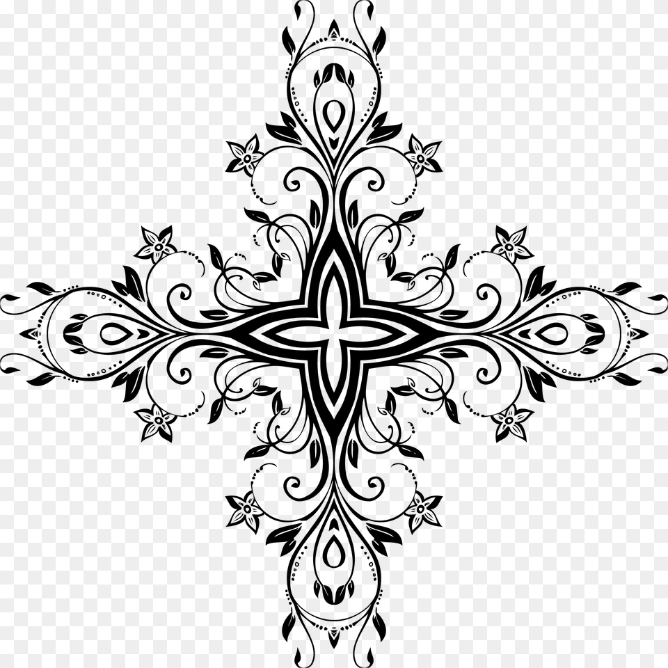 Rugged Cross Clipart Images Cross Ornament, Gray Png