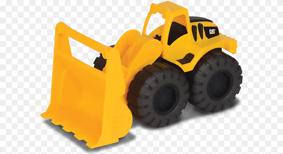 Rugged Machines Cat Wheel Loader Construction Crew, Machine, Bulldozer Free Png Download