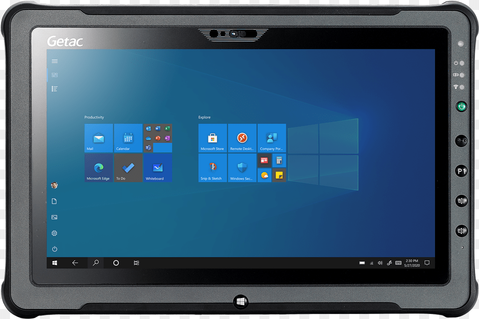 Ruggedized Tablet Getac Getac F110, Computer, Electronics, Tablet Computer Png Image